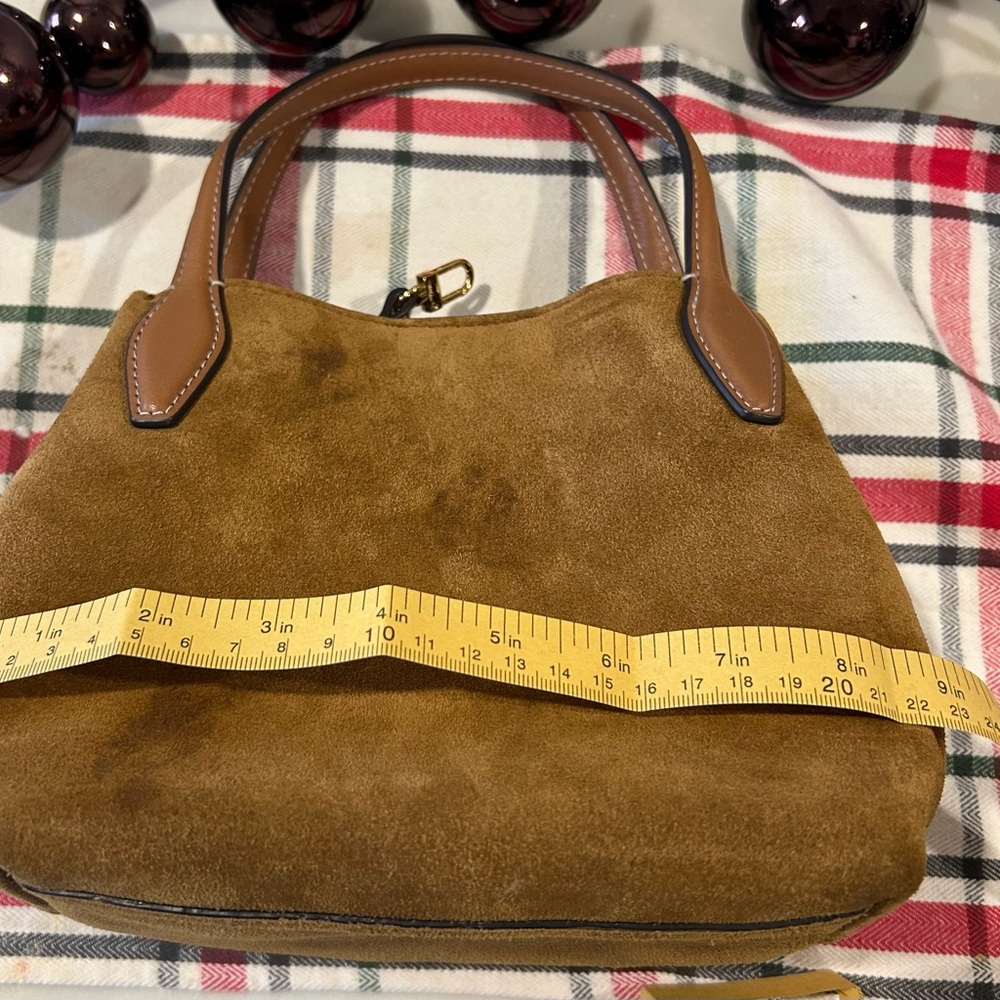 Madewell Tan Suede Mini Bag - Picture 7 of 16